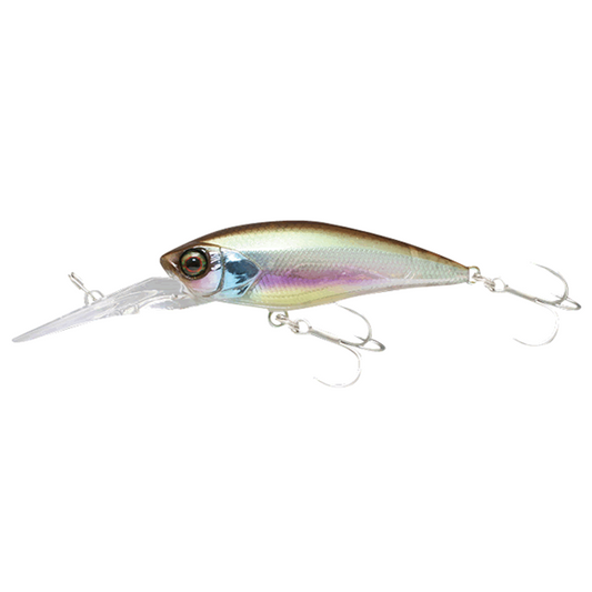 JACKALL D-BILL SHAD 55SR 55mm : 5.5g Floating HALF MIRROR WAKASAGI