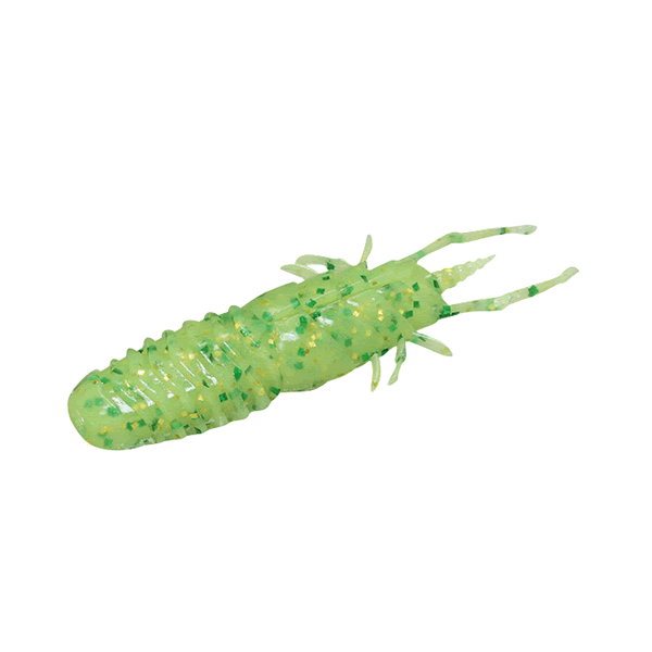 JACKALL WAMWAM 48 48mm (5 pcs/pack) CHARTREUSE LIME FLAKE