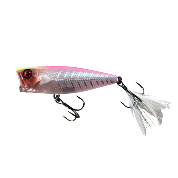 JACKALL SK POP GRANDE HIRAMURA CUSTOM 65mm : 9.0g Floating PINK BACK SILHOUETTE PEARL freshwater fishing lure
