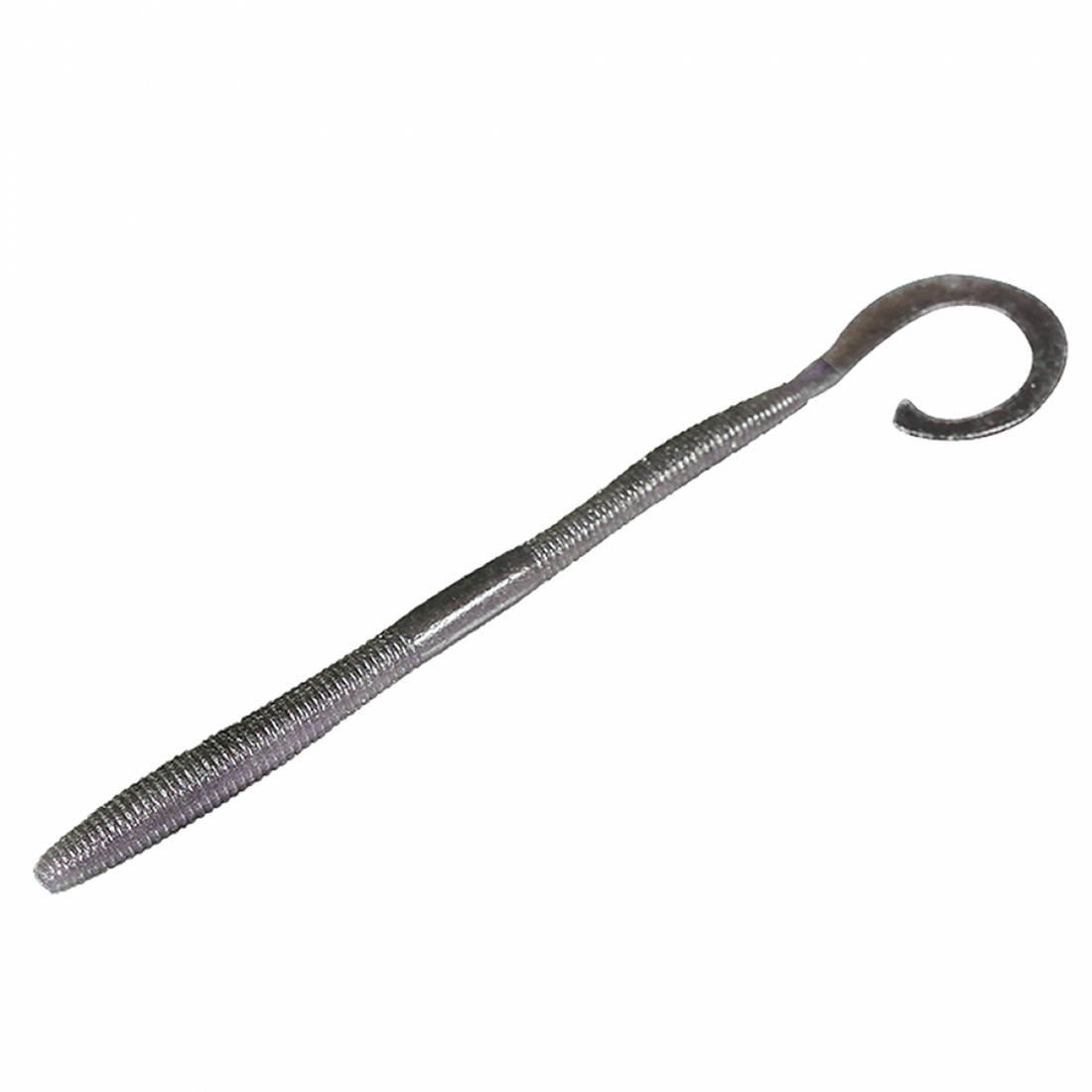 JACKALL FLICK CURLY 7.8" (6 pcs/pack) PRESSURE KILLER SMOKE freshwater fishing lure