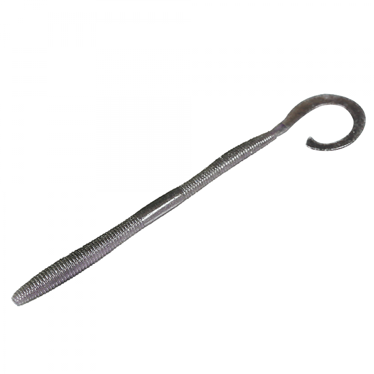 JACKALL FLICK CURLY 7.8" (6 pcs/pack) PRESSURE KILLER SMOKE