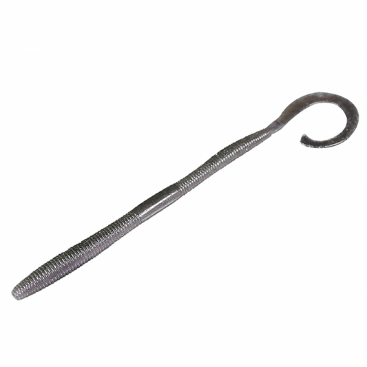 JACKALL FLICK CURLY 7.8" (6 pcs/pack) PRESSURE KILLER SMOKE