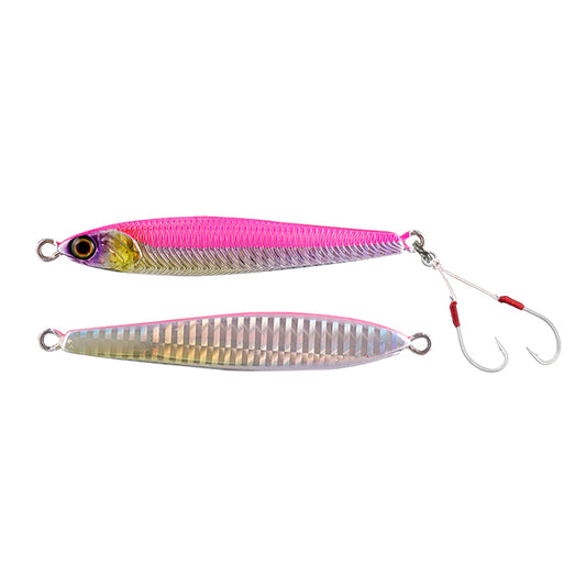 JACKALL SEABASS ANCHOVY METAL 60g 88mm : 60g PINK SILVER