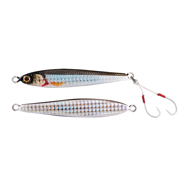 JACKALL SEABASS ANCHOVY METAL 80g 98mm : 80g EDOMAE IWASHI saltwater fishing lure