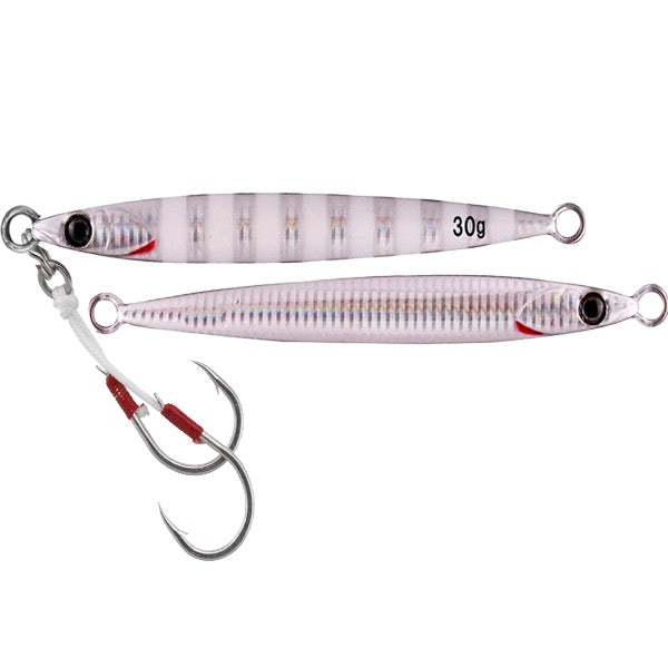 JACKALL BIGBACKER SLIDE STICK 40g 93mm : 40g GLOW STRIPE / BORDER HOLO