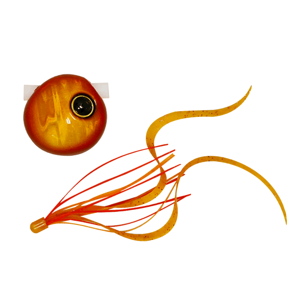 JACKALL NAMARISHIKI BIN-BIN DAMA SLIDE 80g F178 RED GOLD/EBIOE CURLY T+