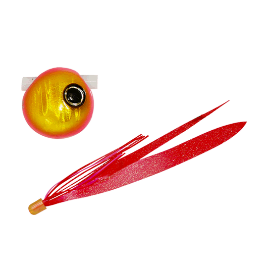 JACKALL NAMARISHIKI BIN-BIN DAMA SLIDE 80g F180 PINK GOLD/RED GOLD T+