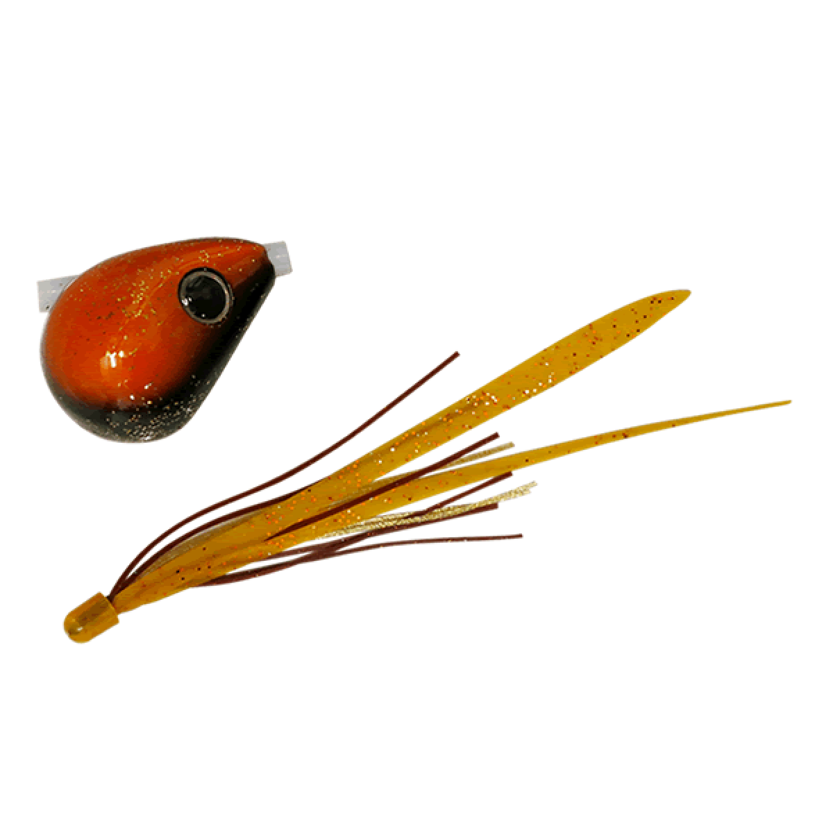 JACKALL BAKURYU NAMARISHIKI BIN-BIN DAMA SLIDE 45g F197 EBI ORANGE / EBI ORE T