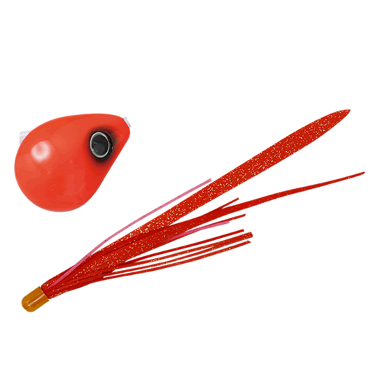 JACKALL BAKURYU NAMARISHIKI BIN-BIN DAMA SLIDE 130g F200 SPARK RED / RED GOLD T
