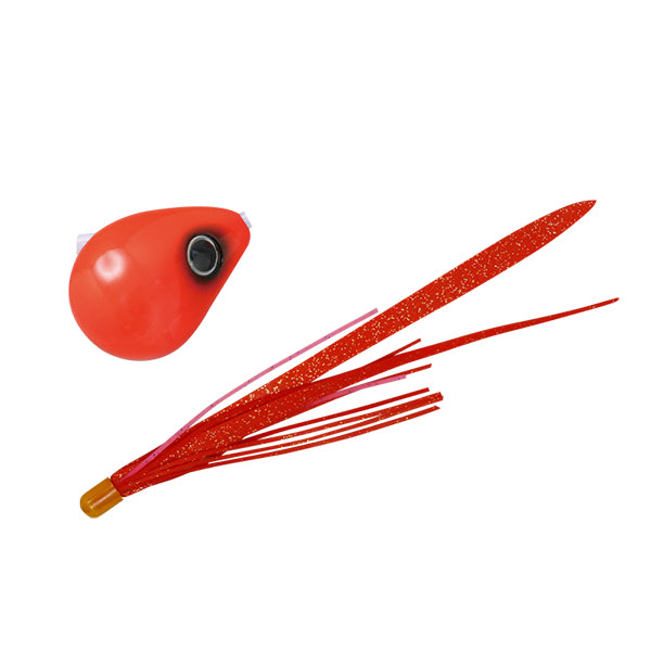JACKALL BAKURYU NAMARISHIKI BIN-BIN DAMA SLIDE 160g F200 SPARK RED / RED GOLD T PLUS