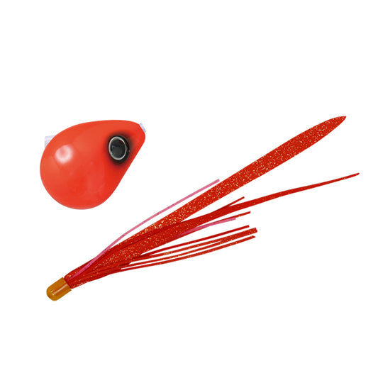 JACKALL BAKURYU NAMARISHIKI BIN-BIN DAMA SLIDE 160g F200 SPARK RED / RED GOLD T PLUS
