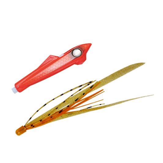 JACKALL BIN-BIN ROCKET 20g F207 SPARK RED / IKANAGO T