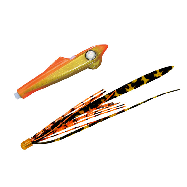 JACKALL BIN-BIN ROCKET 30g F176 ORANGE GOLD / SHIMAORE T PLUS