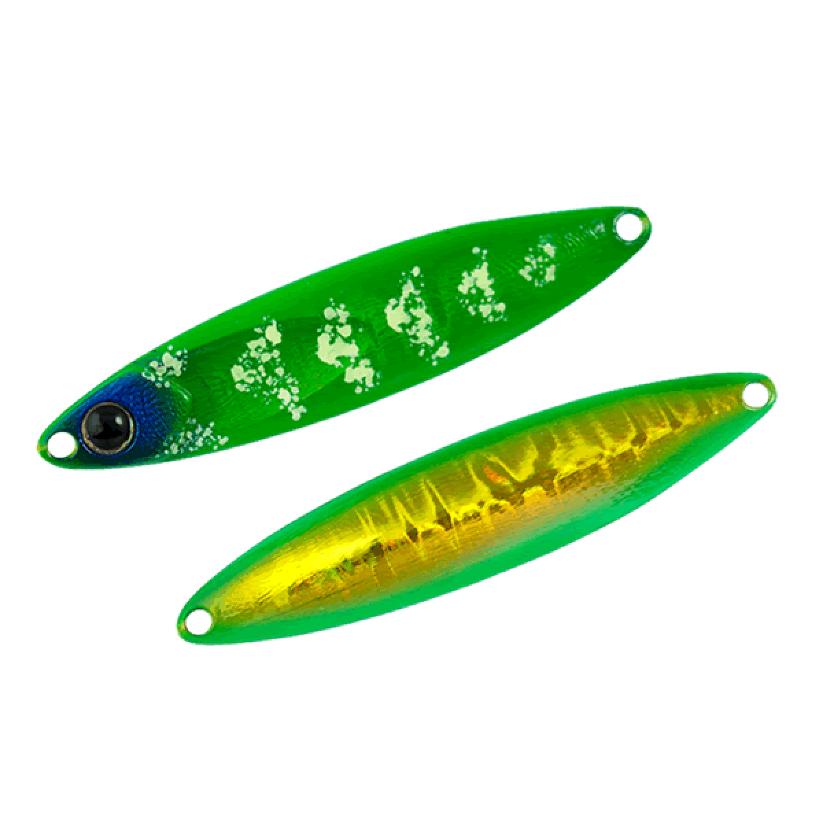 JACKALL BIN-BIN METAL TG Type-SLOW 20g 49mm : 20g GREEN GOLD IKA GLOW