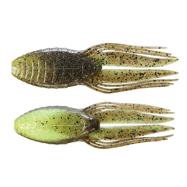 JACKALL RV DRIFT CRAW 4.0" 4.0" (6 pcs/pack) GREPAN / CHART