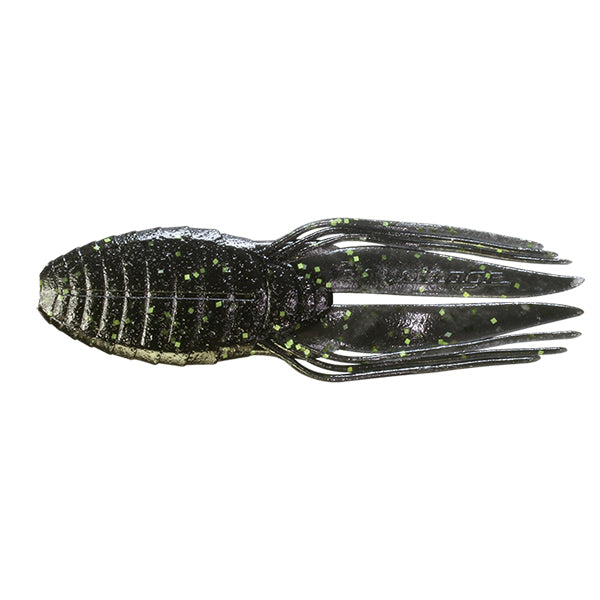 JACKALL RV DRIFT CRAW 4.0" 4.0" (6 pcs/pack) RV BLACK freshwater fishing lure