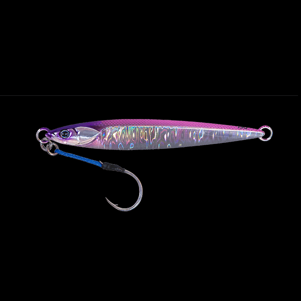 JACKALL BAMBLUZ JIG SHORT 100g PINK BACK / MAGMA WAVE HOLO saltwater fishing lure