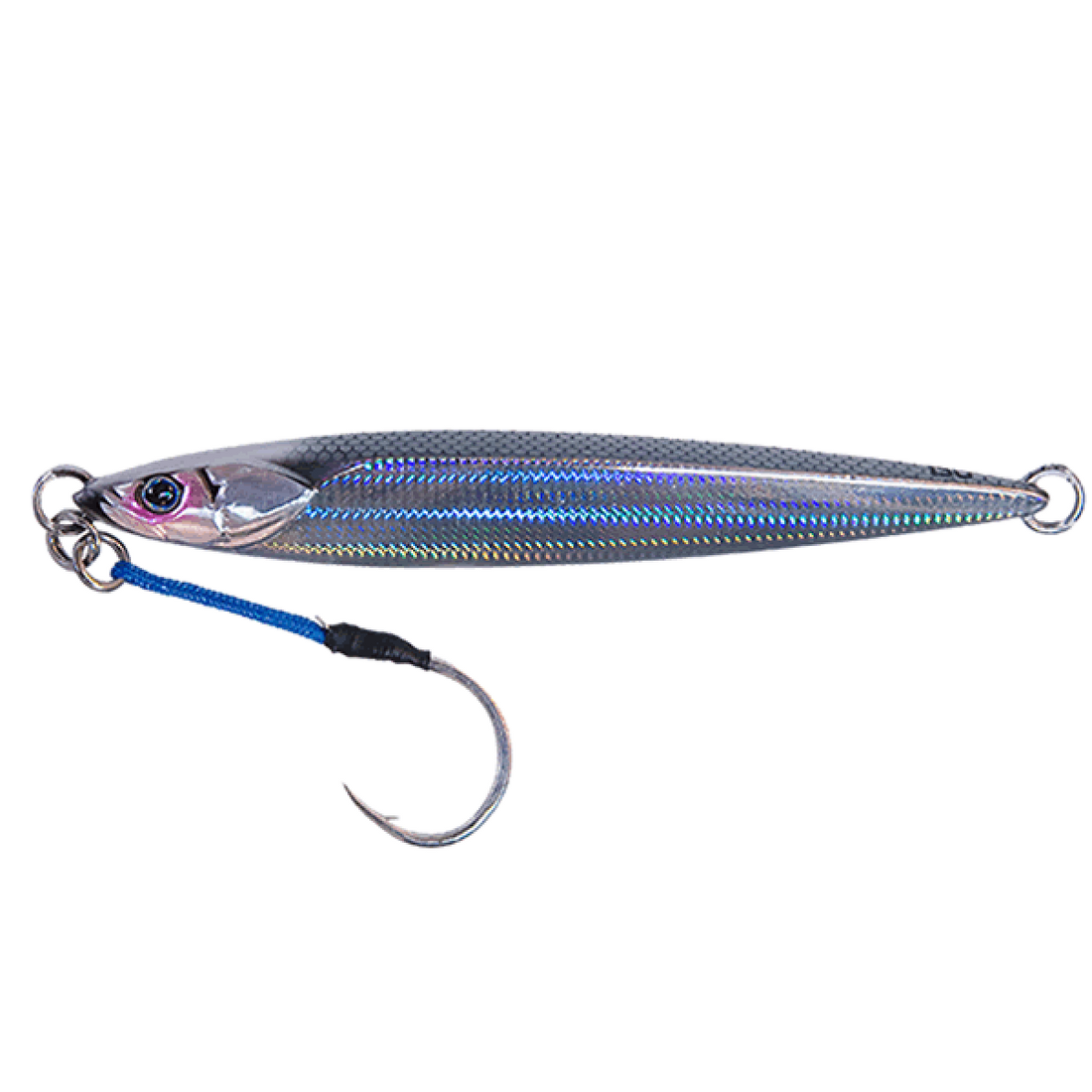 JACKALL BAMBLUZ JIG SHORT 120g SLIM BORDER SILVER saltwater fishing lure
