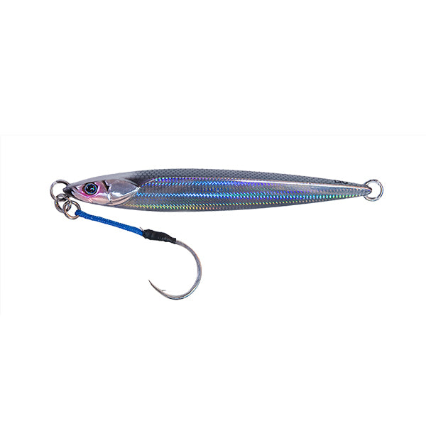 JACKALL BAMBLUZ JIG SHORT 200g SLIM BORDER SILVER