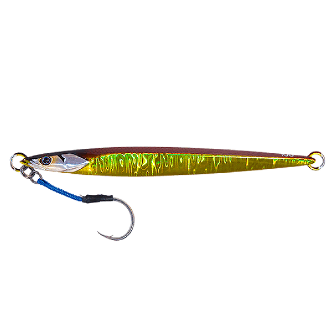 JACKALL BAMBLUZ JIG SEMILONG 120g AKAKIN / MAGMA WAVE HOLO saltwater fishing lure