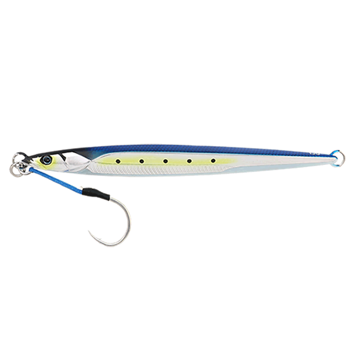 JACKALL BAMBLUZ JIG SEMILONG 120g ALUMINUM IWASHI