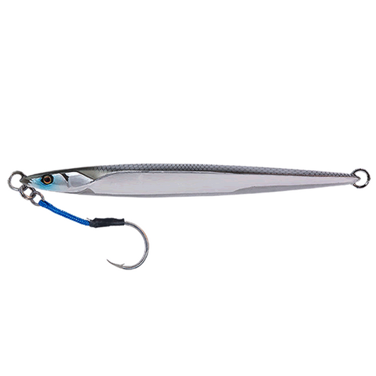 JACKALL BAMBLUZ JIG SEMILONG 150g ALUMINUM SILVER