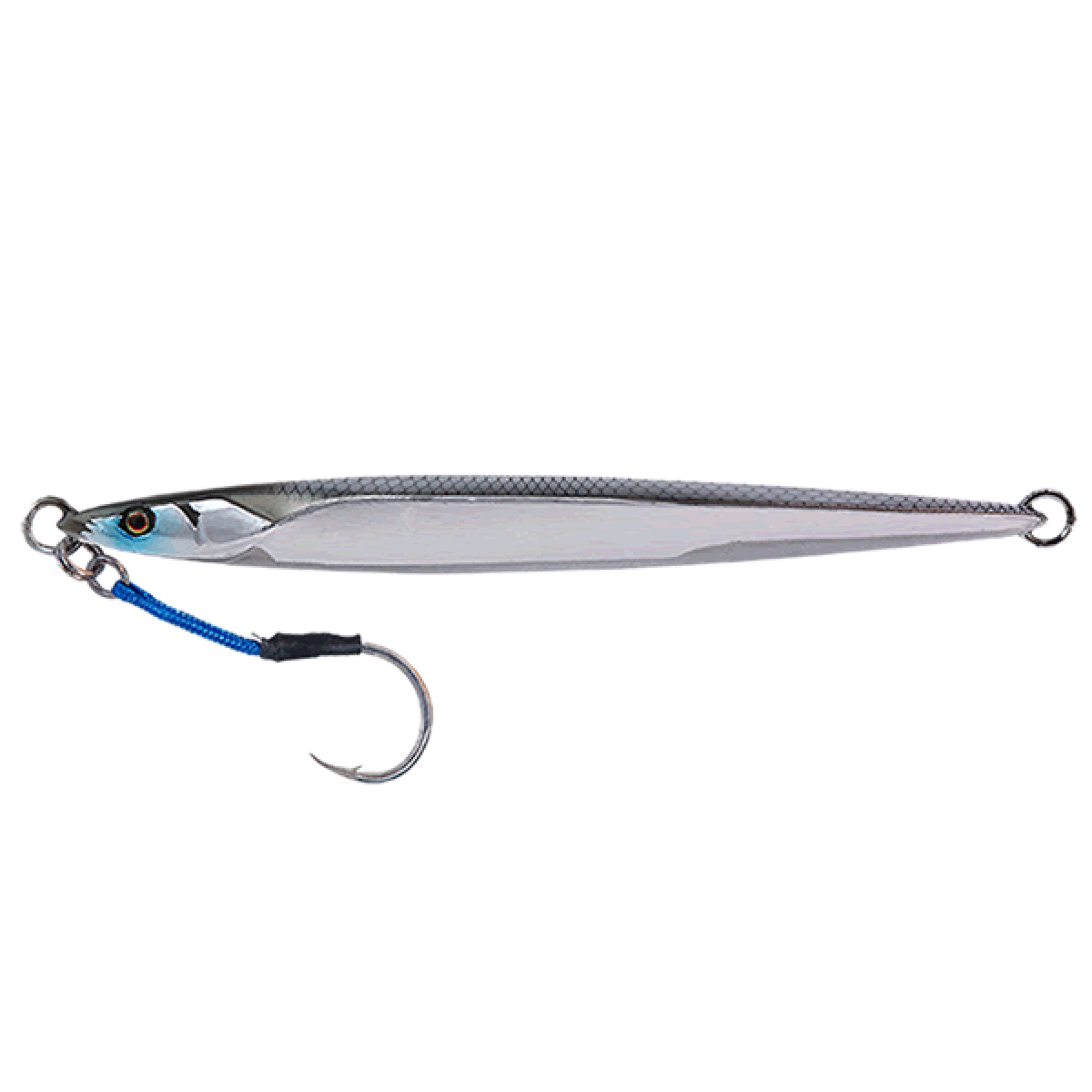 JACKALL BAMBLUZ JIG SEMILONG 180g ALUMINUM SILVER