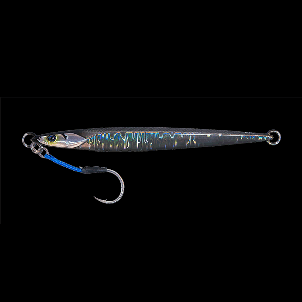 JACKALL BAMBLUZ JIG SEMILONG 200g GRAY METALLIC MAGMA saltwater fishing lure