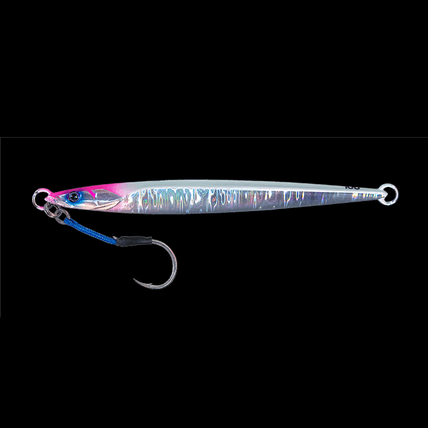 JACKALL BAMBLUZ JIG SEMILONG 200g GLOW EDGE / MAGMA WAVE HOLO