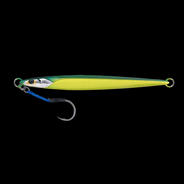 JACKALL BAMBLUZ JIG SEMILONG 200g GRIKIN / SLIM BORDER HOLO
