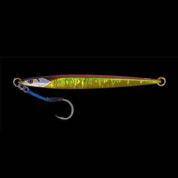 JACKALL BAMBLUZ JIG SEMILONG 250g AKAKIN / MAGMA WAVE HOLO saltwater fishing lure
