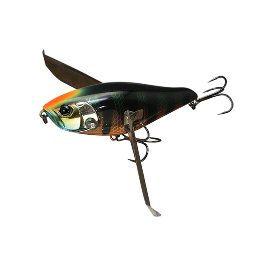 JACKALL RV CLAWLER 102mm : 31g Floating HL BLACK GILL