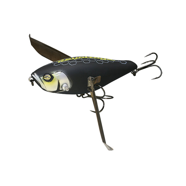 JACKALL RV CLAWLER 102mm : 31g Floating RV BLACK