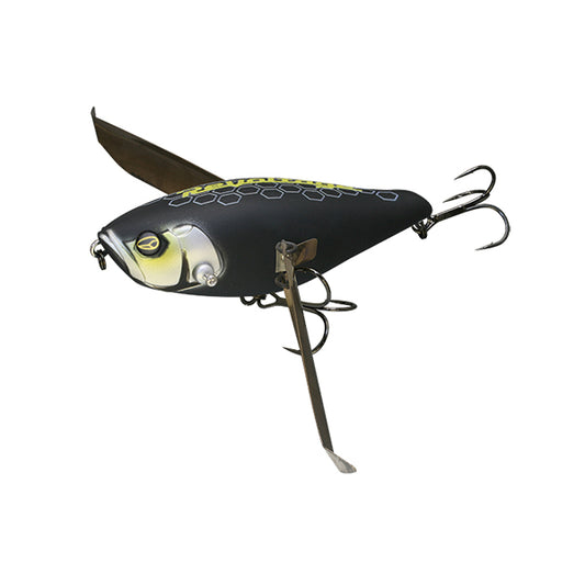 JACKALL RV CLAWLER 102mm : 31g Floating RV BLACK