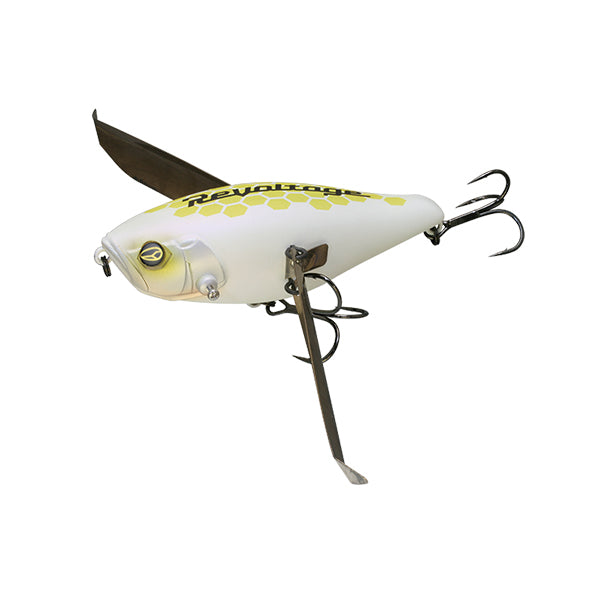 JACKALL RV CLAWLER 102mm : 31g Floating RACING WHITE