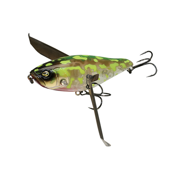 JACKALL RV CLAWLER 102mm : 31g Floating GLASS FROG