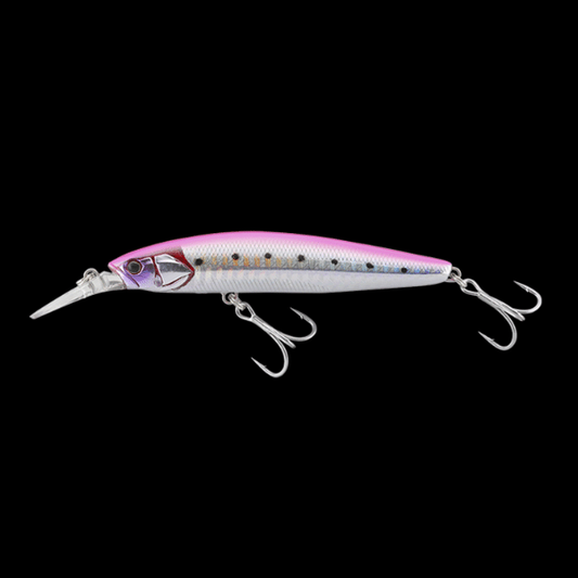 JACKALL BIGBACKER WANGAN MINNOW 128S-LB 128mm : 27.2g Sinking PINK BACK IWASHI