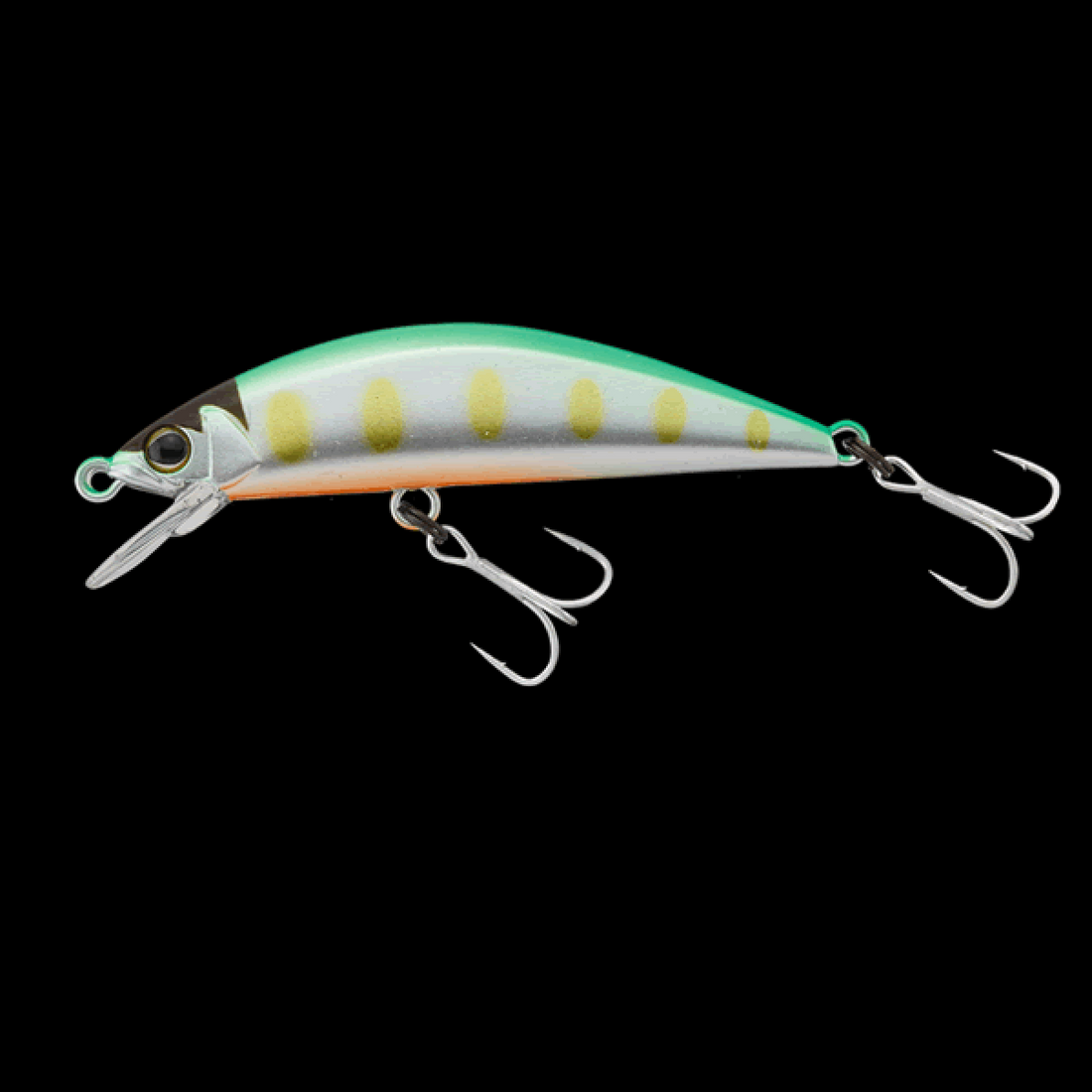 TIMON TRICOROLL 55HW 55mm : 4.4g WAKABAZAKURA-YAMAME-BROWN-HEAD freshwater fishing lure