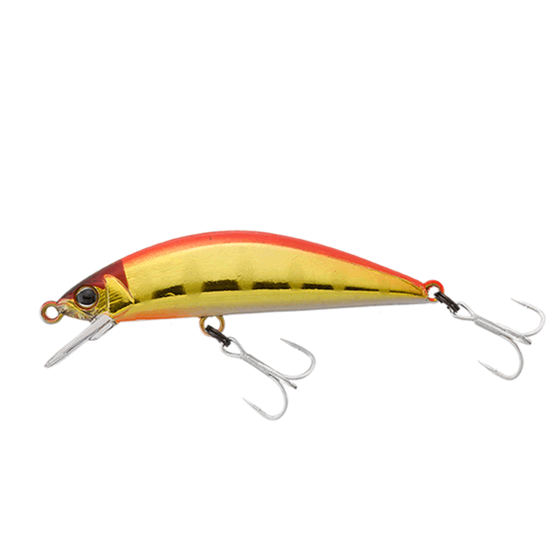 TIMON TRICOROLL 55HW 55mm : 4.4g RED GOLD YAMAME freshwater fishing lure