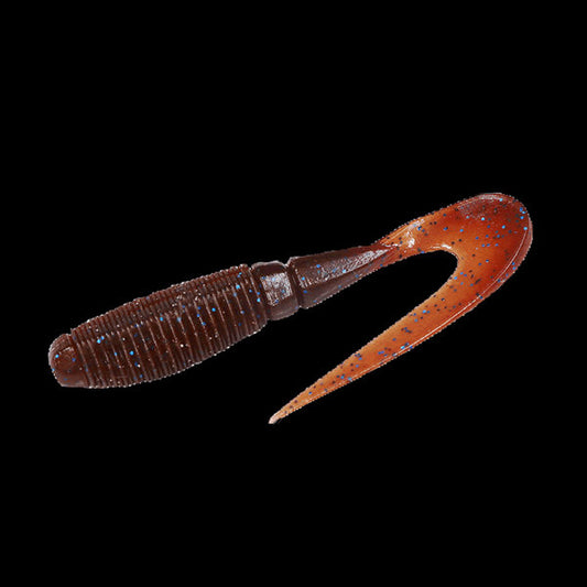 JACKALL RHYTHM GRUB 3" (5 pcs/pack) COLA BLUEGILL