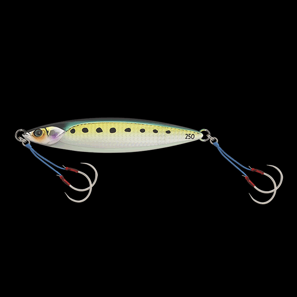 JACKALL BAMBLUZ JIG SLOW 100g GLOW BELLY LENS IWASHI saltwater fishing lure
