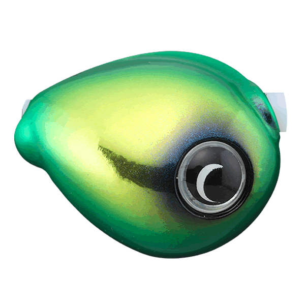 JACKALL TG BINBIN DAMA SLIDE RAIRYUHEAD NEO 45g F-0288 GREEN GOLD NEO