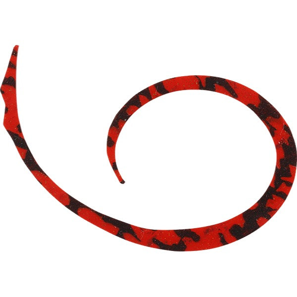 JACKALL BINBINSWITCH + TIE MICRO CURLY SLIM (4pcs / pack) F-0187 STRIPED RED