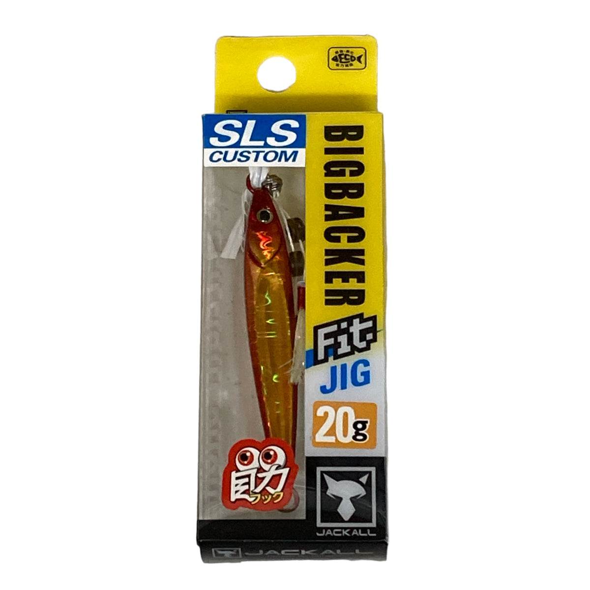 JACKALL BIGBACKER FIT JIG 20g 63mm AKAKIN / MAGMA WAVE HOLO - Britannic Trade