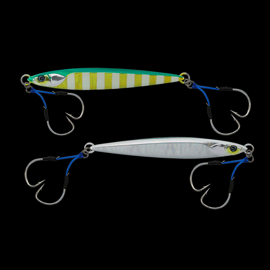 JACKALL BAMBLUZ JIG SEMILONG SAKURAMASU SPECIAL 180g G-0468 GRIKIN / GLOW STRIPE