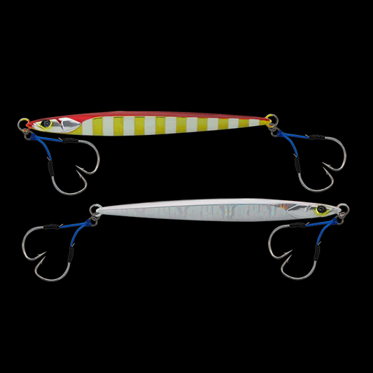 JACKALL BAMBLUZ JIG SEMILONG SAKURAMASU SPECIAL 180g G-0469 AKAKIN / GLOW STRIPE