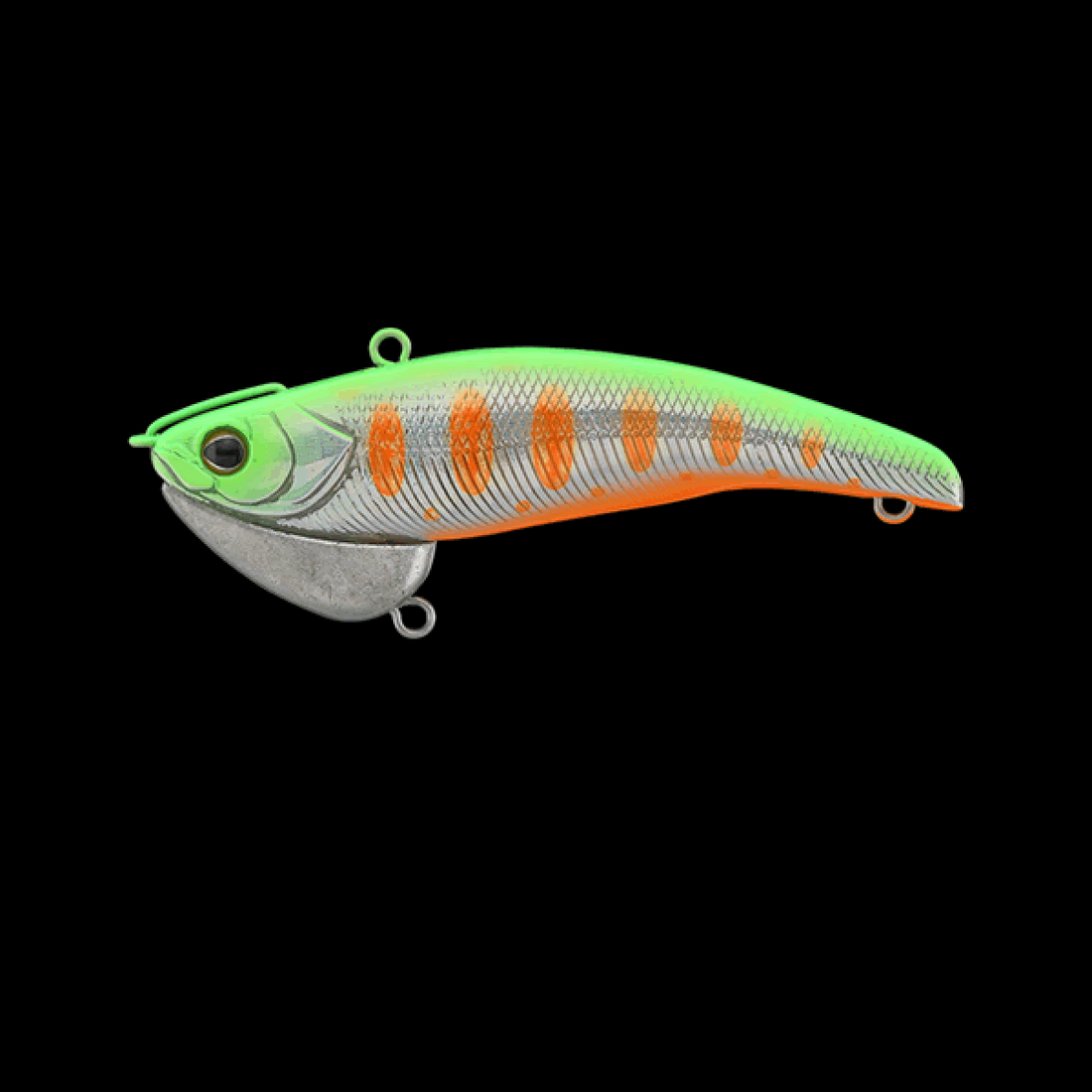TIMON TRICOROLL VIB 60 60mm : 8.2g Sinking LIME YAMAME freshwater fishing lure