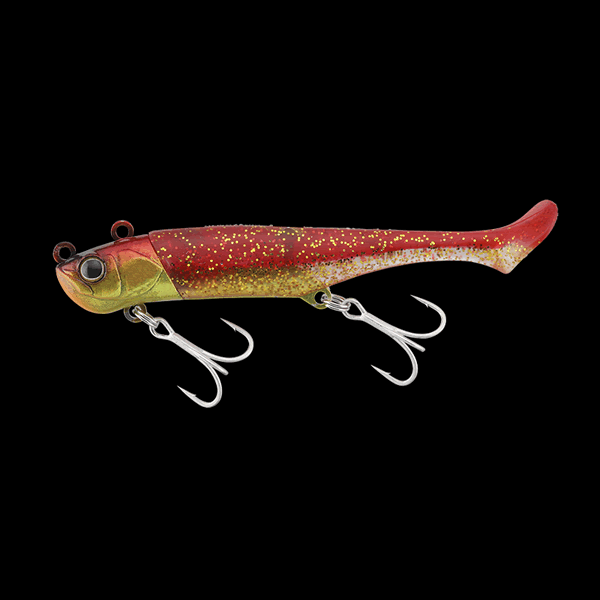 JACKALL BIGBACKER WAGSHAD 15g 90mm : 15g Sinking AKAKIN