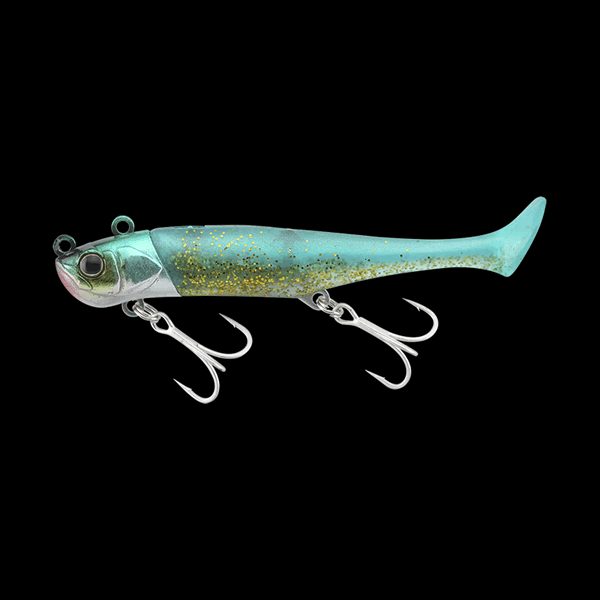 JACKALL BIGBACKER WAGSHAD 15g 90mm : 15g Sinking JASPER BAIT