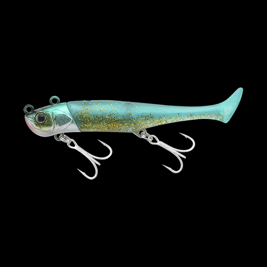 JACKALL BIGBACKER WAGSHAD 28g 90mm : 28g Sinking JASPER BAIT